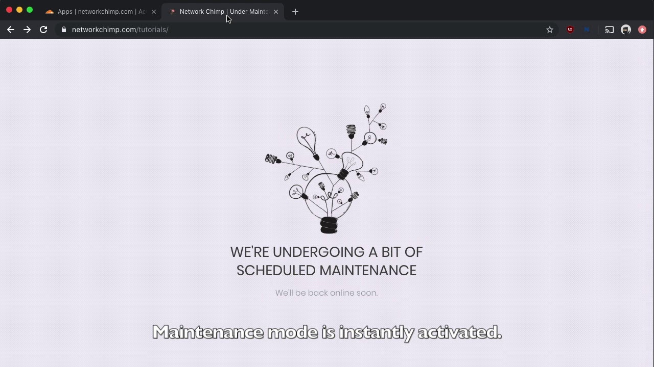 Edgy - Route-based Maintenance Mode for Cloudflare