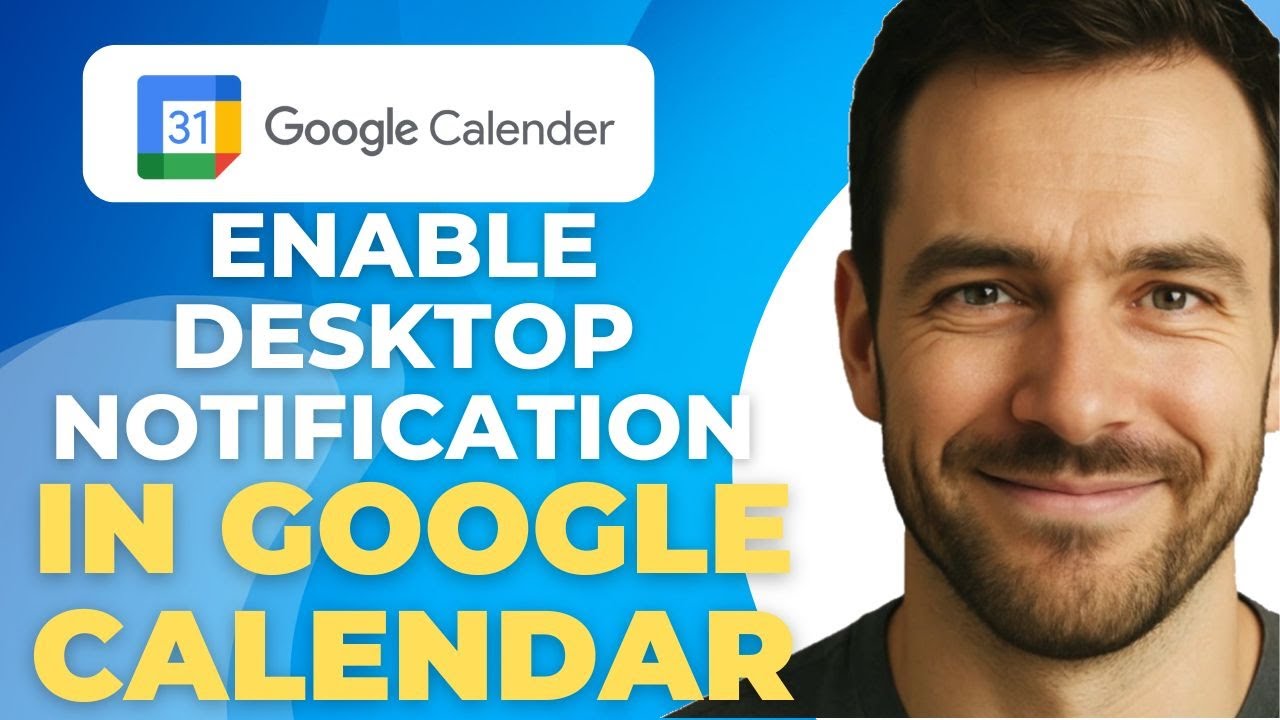 How to Enable Desktop Notifications in Google Calendar Customize Your Google Calendar Notification 1