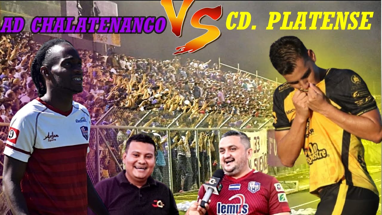 AD. CHALATENANGO. VS CD. PLATENSE. UNA VERDADERA FIESTA  EN EL ESTADIO JOSE GREGORIO MARTINEZ.