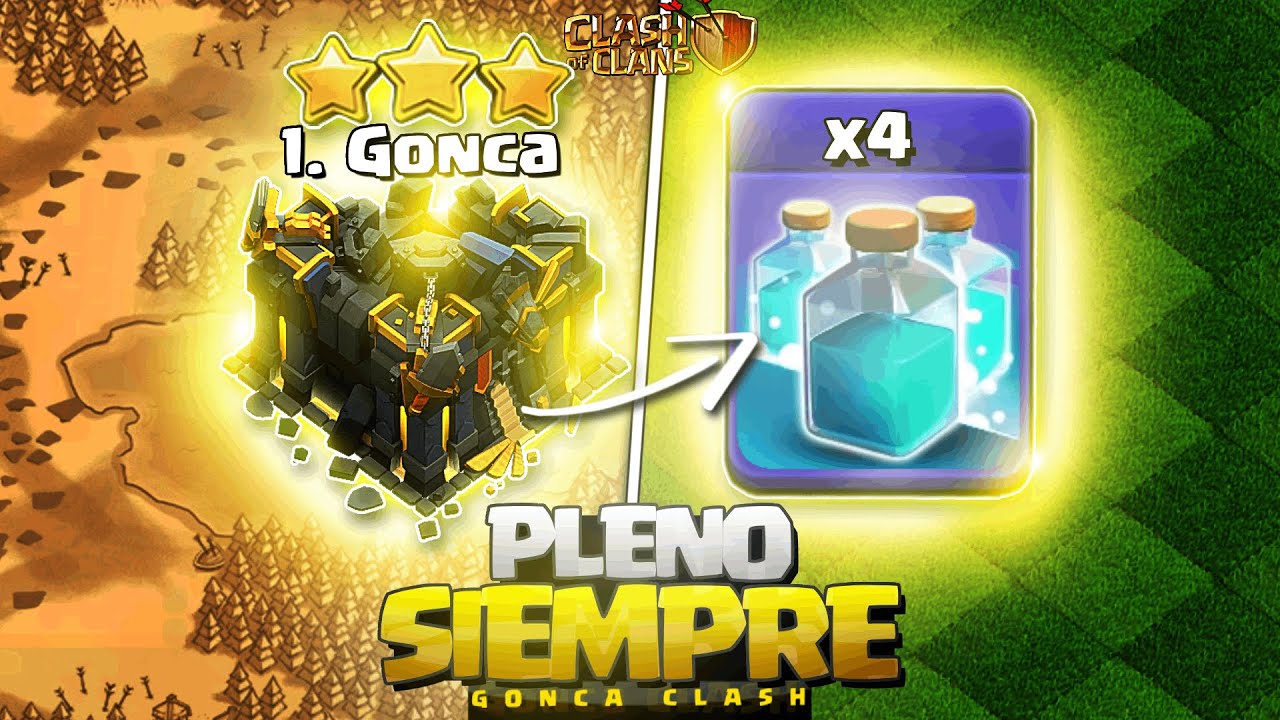 🔥 CÓMO hacer PLENOS SIEMPRE en Clash of Clans (Sin Importar ni las Tropas ni tu NIVEL de TH)