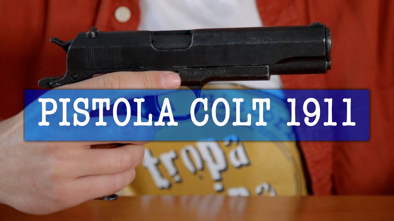 ARMAS DE LA 2ª GUERRA MUNDIAL: PISTOLA COLT 1911 (Denix)