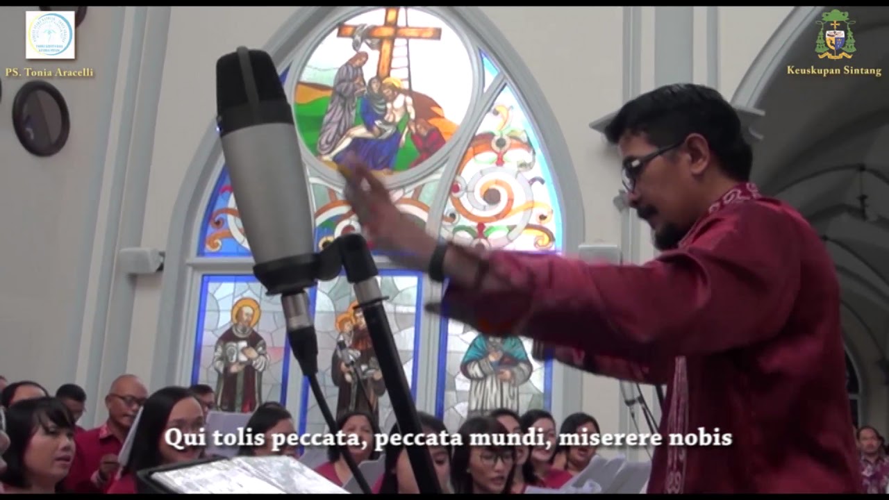 Gloria by J. A. Korman - Pemberkatan Katedral Sintang