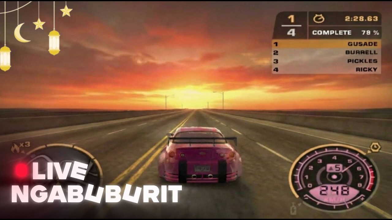 [SPESIAL RAMADAN] GAME NOSTALGIA NEED FOR SPEED MOST WANTED PS 2 # 6