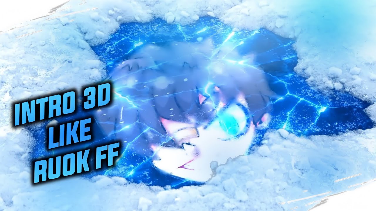How To Edit Like 🔥New Intro 3D Like Ruok FF 😱 Montage Editing Tutorial طريقة تصميم انترو 3D 😍