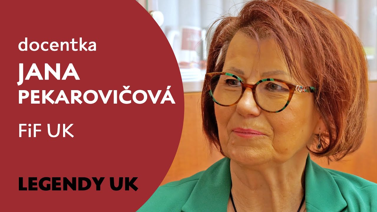doc. PhDr. Jana Pekarovičová, PhD. | Filozofická fakulta UK | Legendy UK