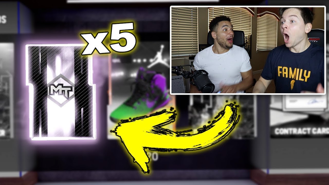 5 GALAXY OPALS IN BEST PACK & PLAY! NBA 2K