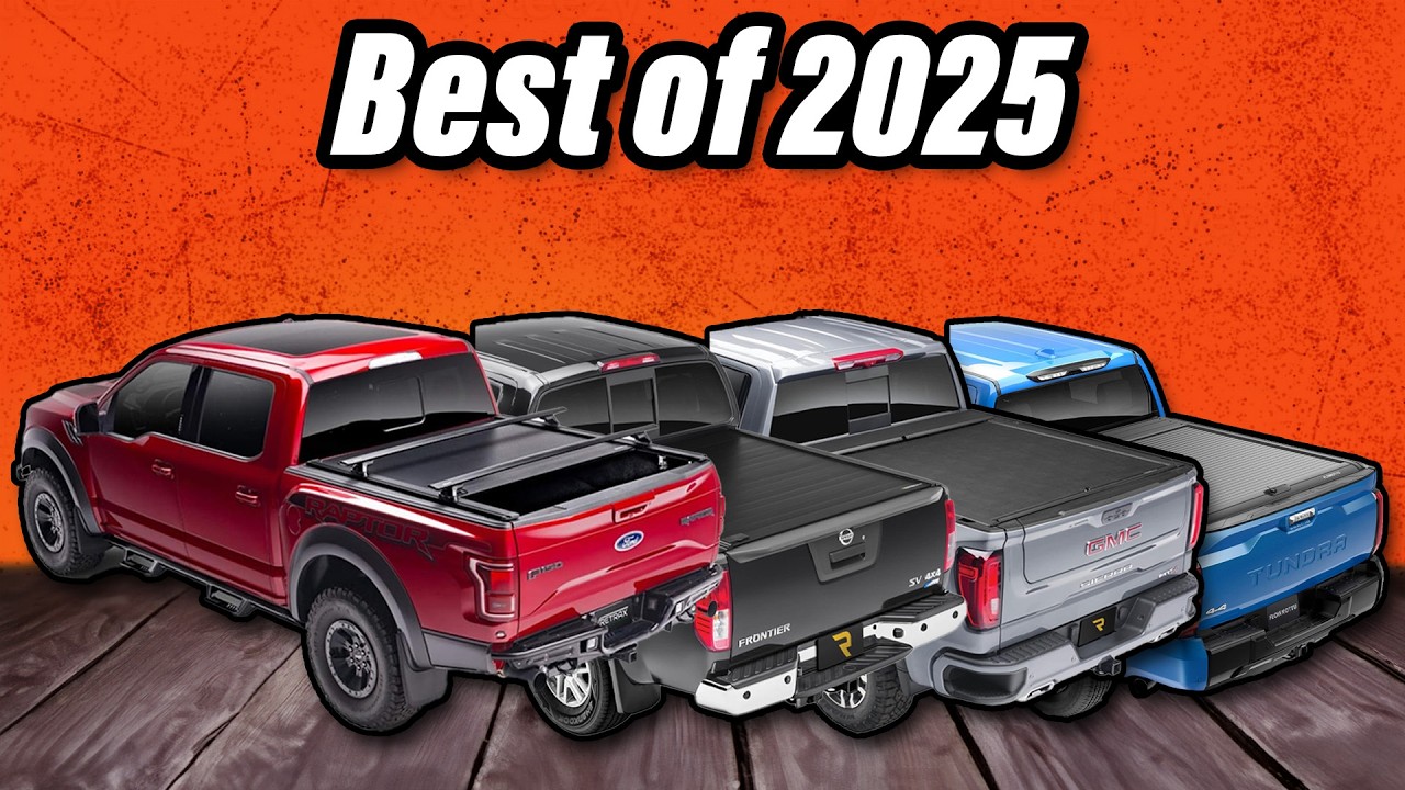 Best 6 Retractable Truck Bed Tonneau Covers 2026 (Manual and Electric)