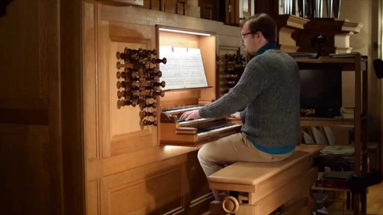 Johann Sebastian Bach: Nun komm, der Heiden Heiland BWV 660 - David Boos, organ