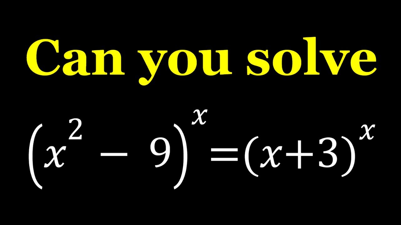 A Homemade Exponential Equation