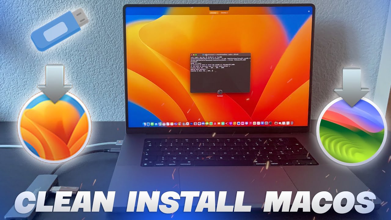 Clean Install macOS Ventura с помощью загрузочного USB-установщика