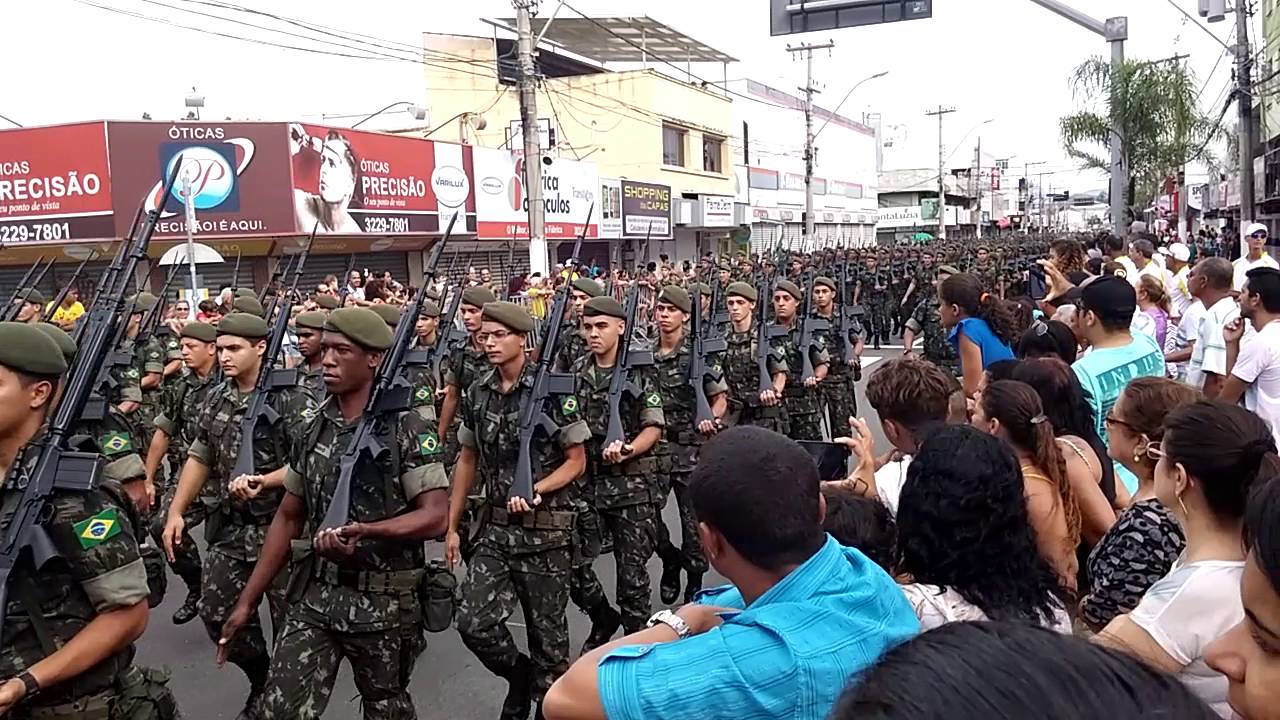 Desfile Cívico com Banda do Exército Brasileiro em Vila Velha/ES 23/05/2016
