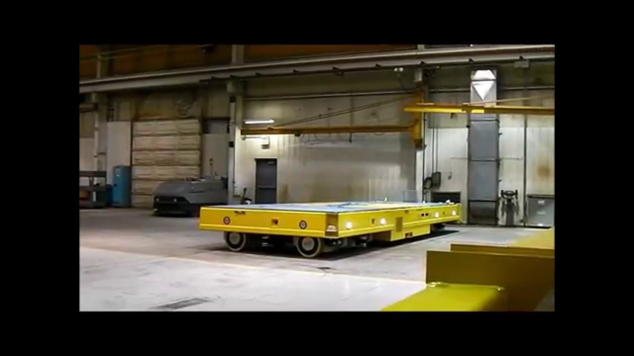 Savant Omni-Directional Heavy AGV Transporter -- Crab Steering