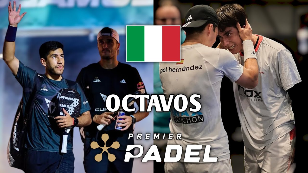 Gal&aacute;n/Chingotto vs Hernandez/Valenzuela | OCTAVOS | MILAN P1 PREMIER PADEL 2024 | RESUMEN