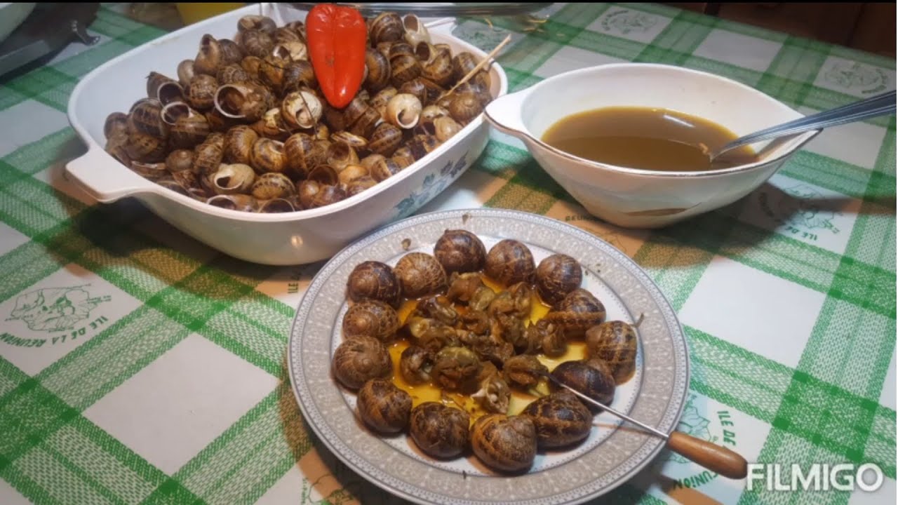 Comment Cuisiner les escargots !