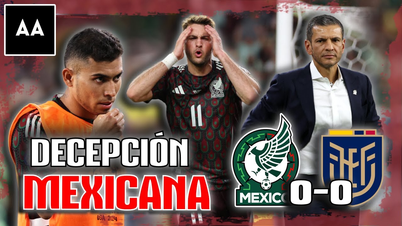 COPA AMÉRICA: Otro FRACASO MONUMENTAL de México, Venezuela líder del Grupo B | Andrés Agulla