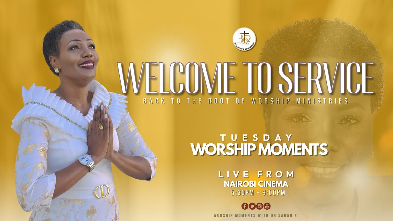 Tuesday Worship Moments with Dr. Sarah K & Shachah Team {20th MAY 2025}