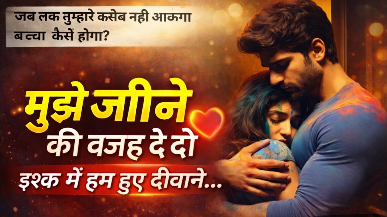 मुझे जीने की वजह दे दो /भाग 1/Most Romantic Hindi Love Story Heart Touching Story