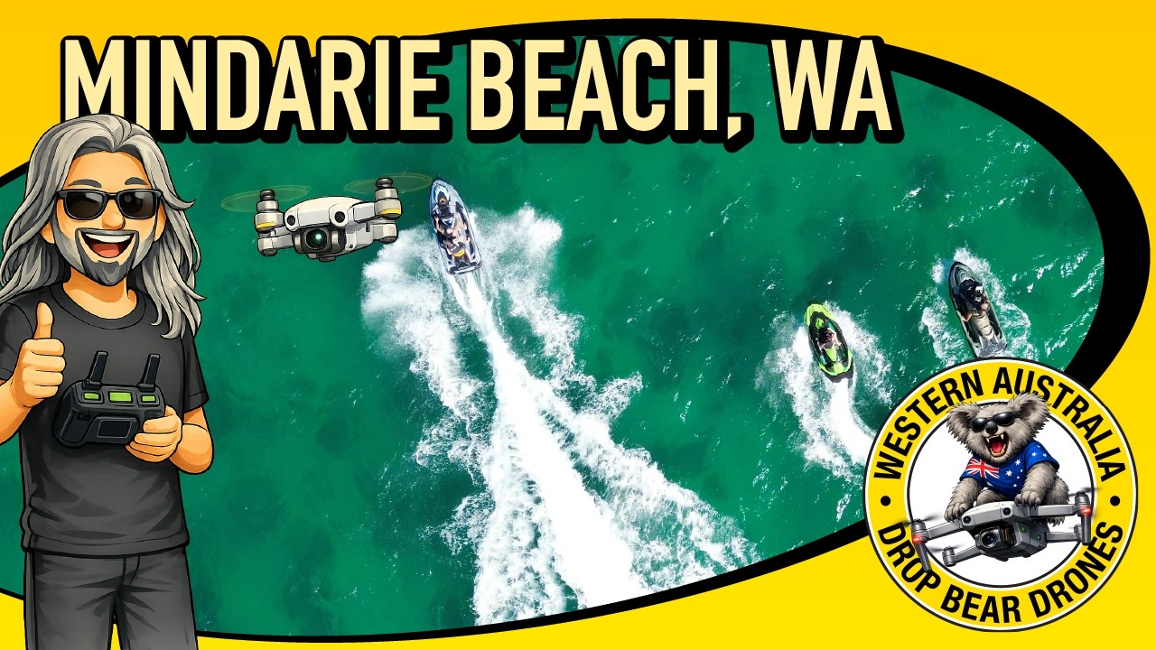 Flight over Mindarie Beach, Western Australia