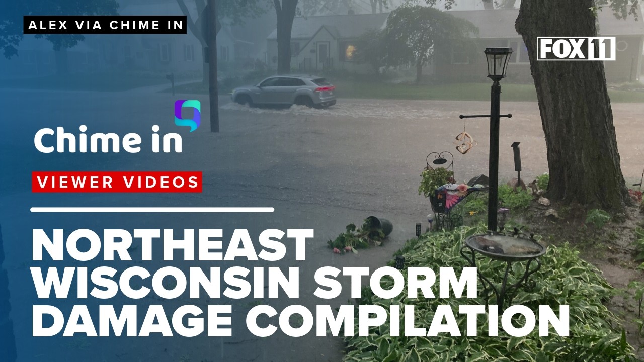 Chime In: FOX 11 viewers provide on the ground scenes of flooding, hail in June storm
