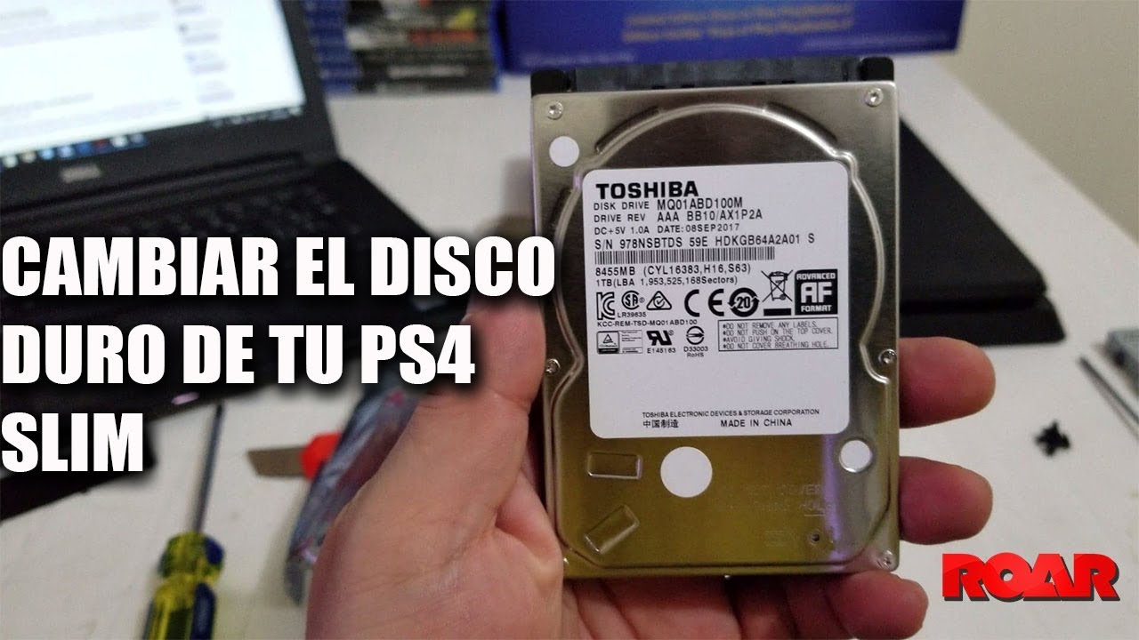 CAMBIO DE DISCO DURO EN #PS4 #HDD