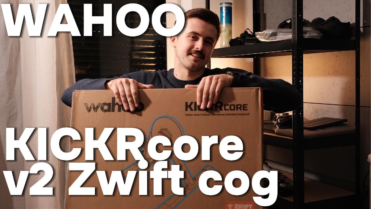 Kupiłem swój pierwszy trenażer! Wahoo KICKR Core V2 Zwift Cog