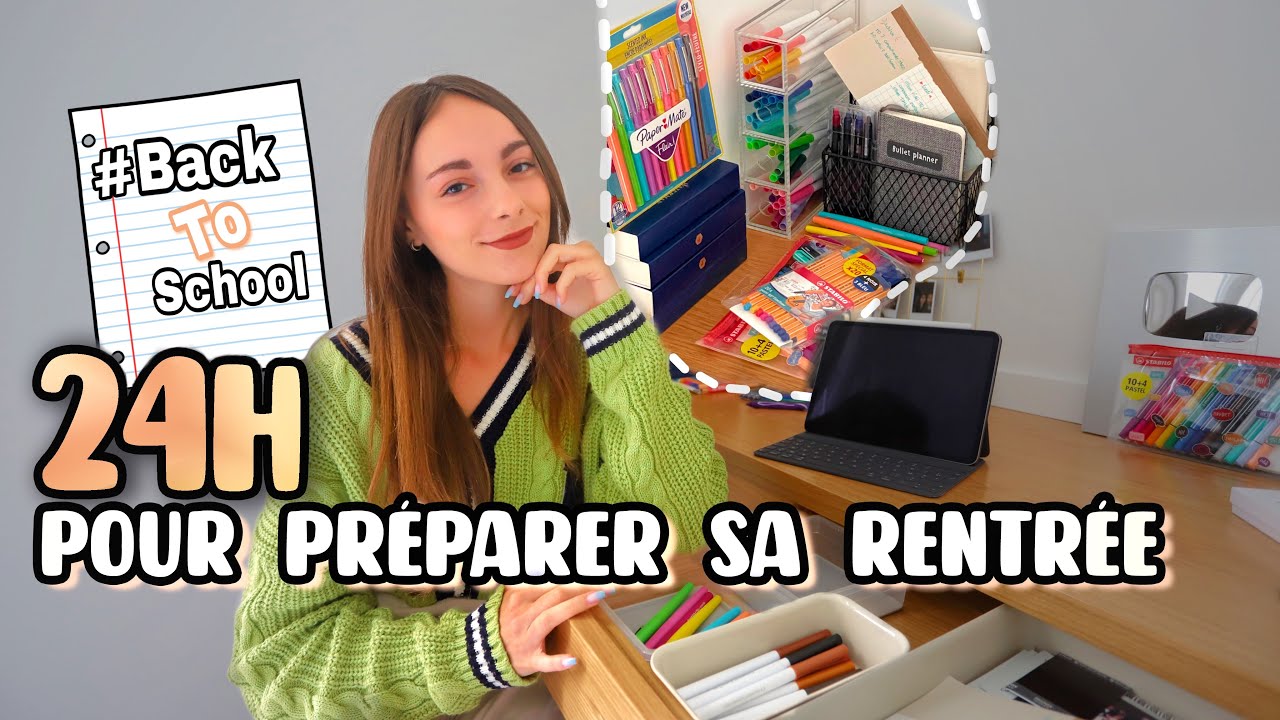 R'TOUR AU TAF: 24H pour préparer ta rentrée ! #BackToSchool