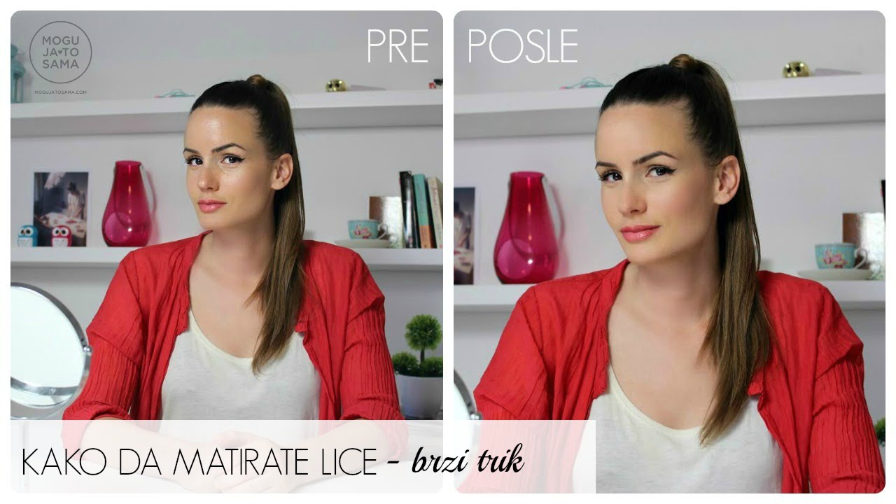 Kako da MATIRATE lice - brzi trik