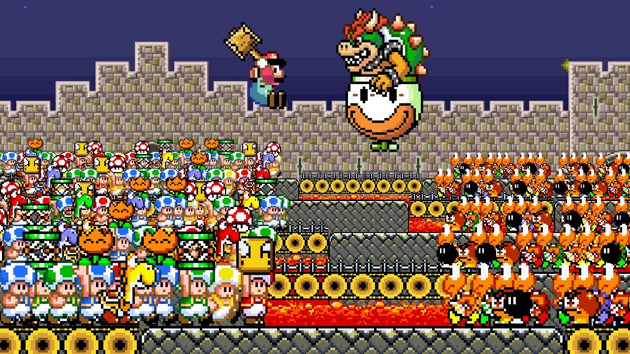 Battle For The Mushroom Kingdom