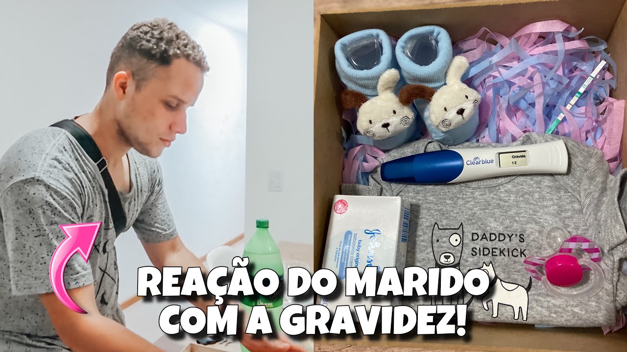 VOCÊ VAI SER PAPAI- SURPRESA PARA O MARIDO.