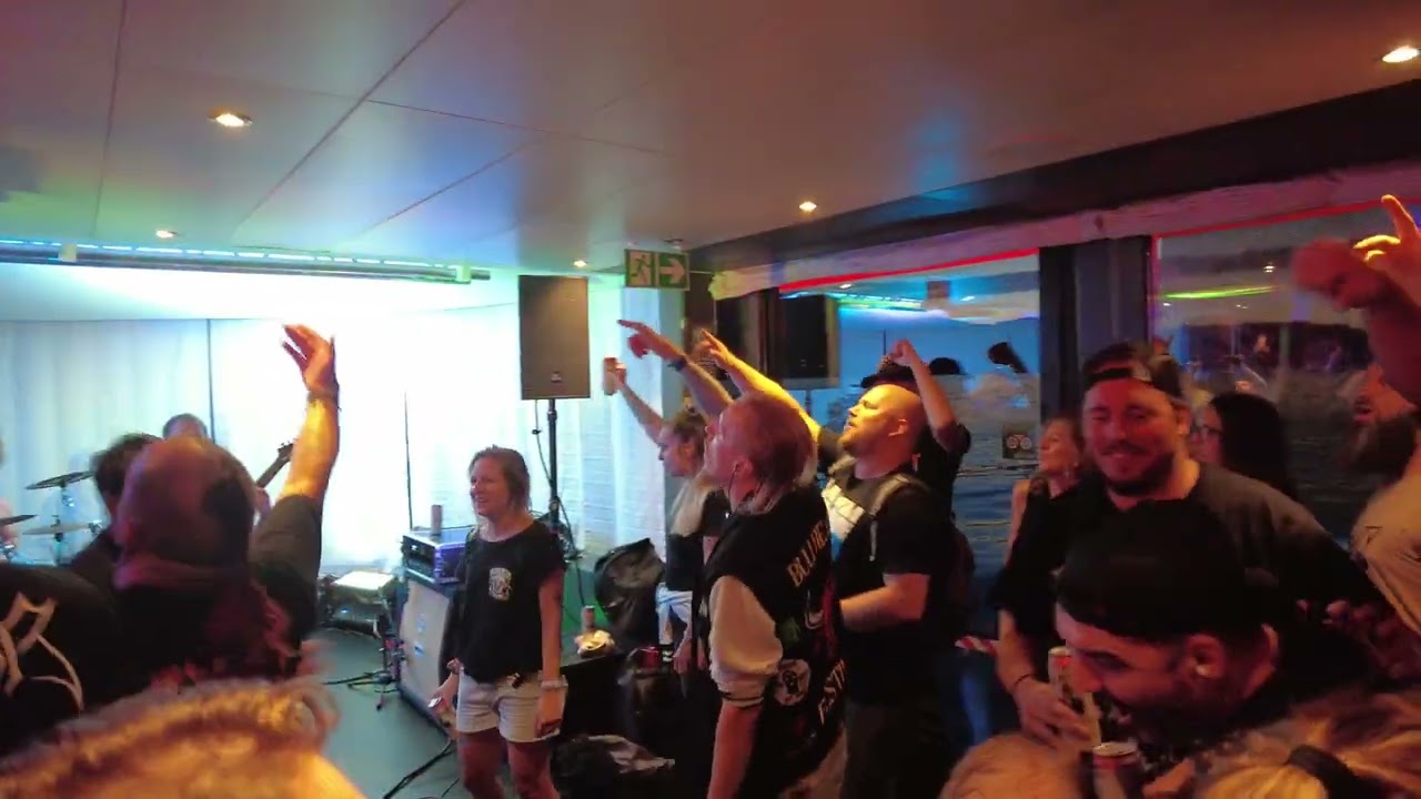 INSANITY61 - live - Hardcore Metal - Lake Inferno 2024 Lucerne Metal Ship in Swiss Tourist Area