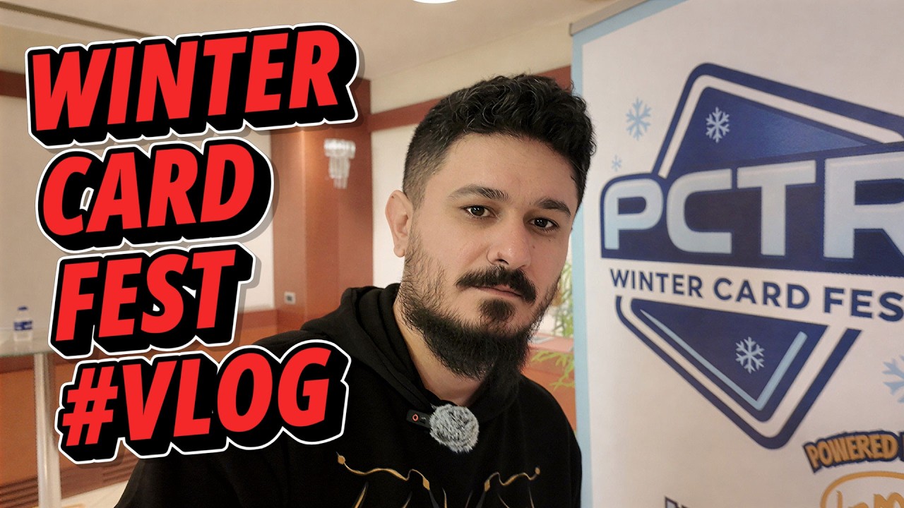 Winter Card Fest 2026 VLOG - Bütün stantları gezdim