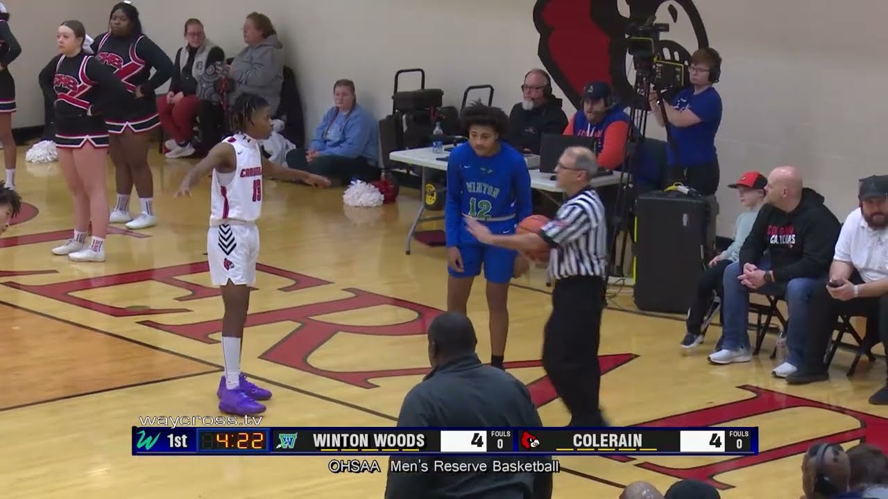 Winton Woods vs Colerain High School Men's Reserve Basketball - January 14, 2023