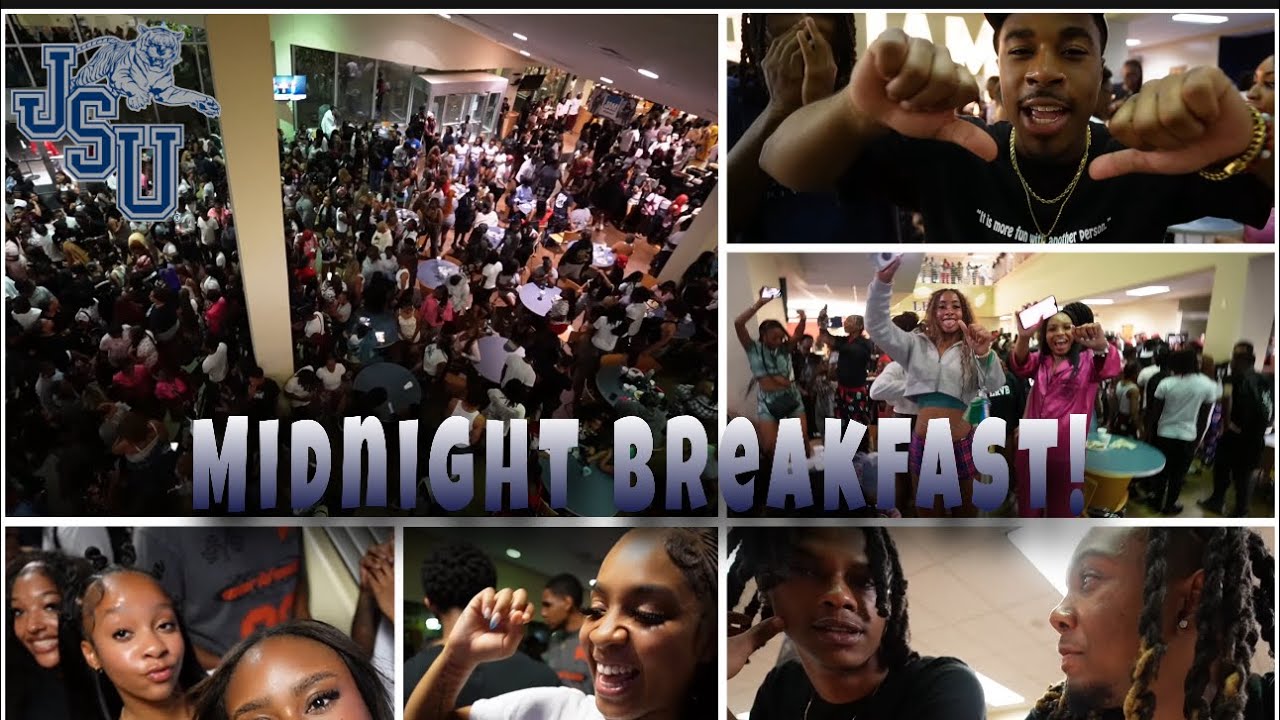 First Day @ Jackson State University + Midnight Breakfast