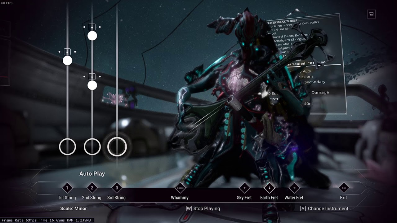 GIORNO's Theme but on Corbu Shawzin - WARFRAME
