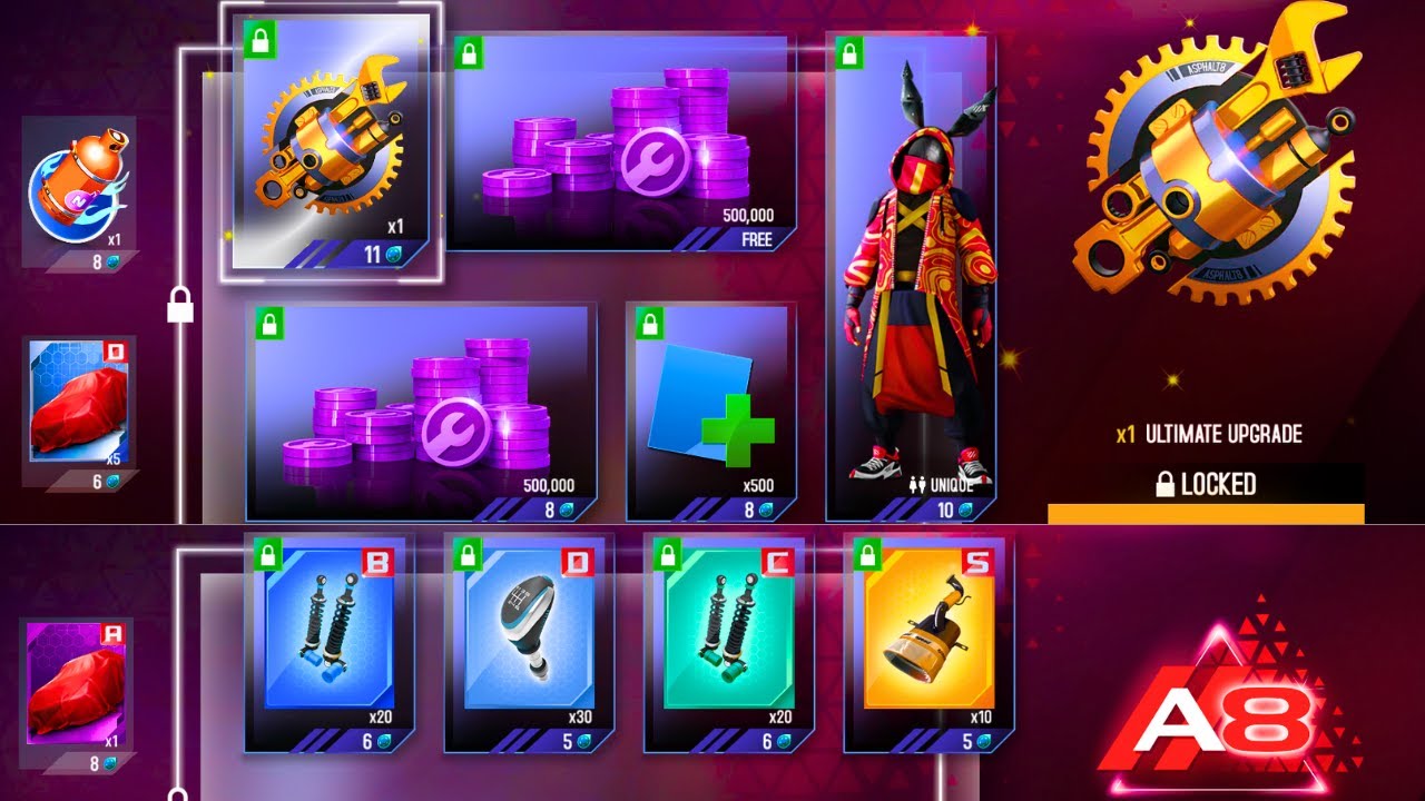 NEW RACING PASS BIG REWARD Asphalt 8 Multiplayer Gameplay!