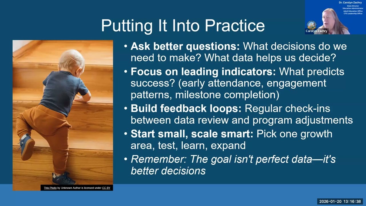 CALPRO Admin Forum: From Reports to Results Using Data to Drive Program Growth