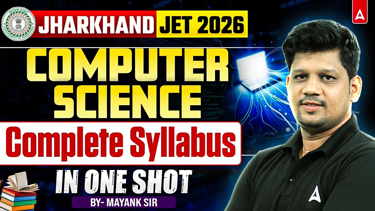 Jharkhand JET Computer Science Marathon Class | JPSC JET Computer Science Full Revision | Mayank Sir