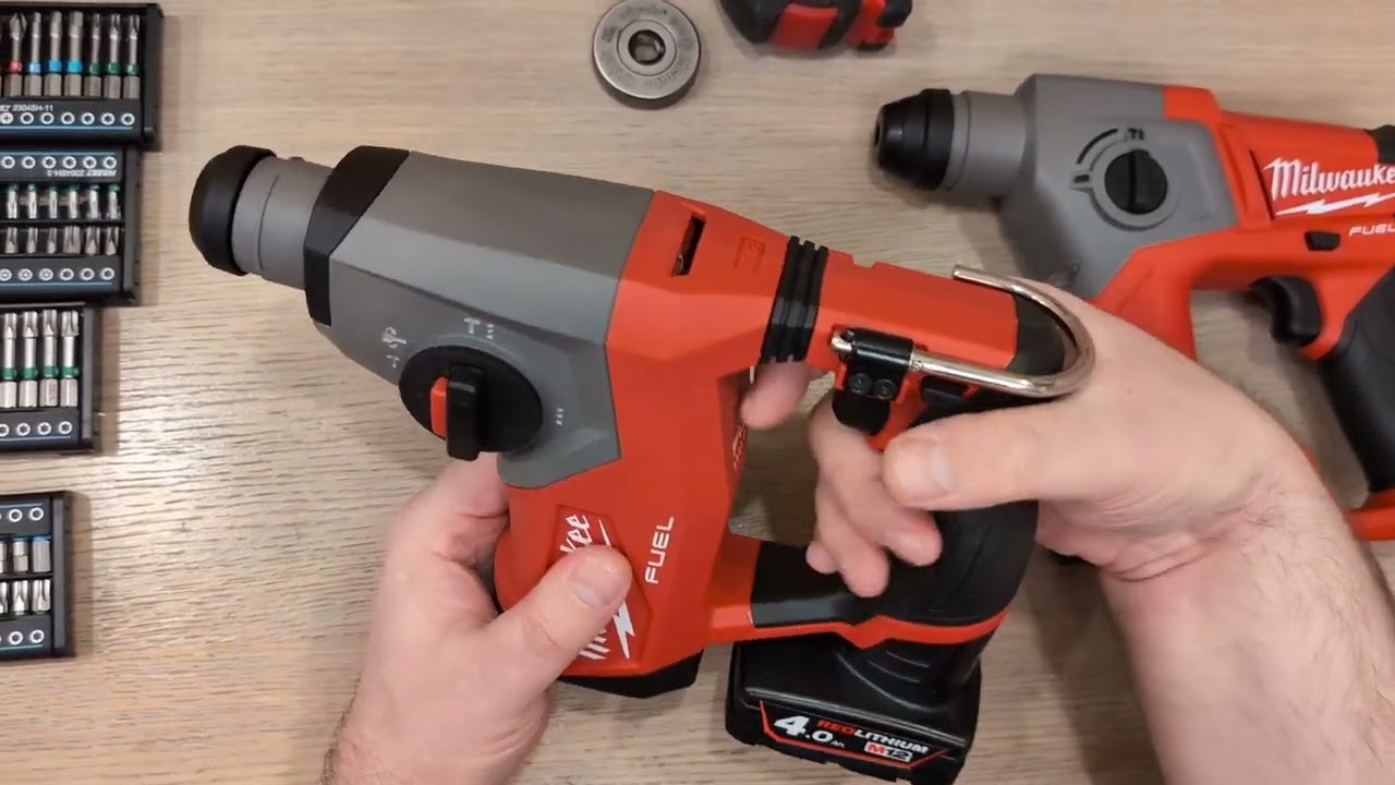 Обзор и тест перфораторов Milwaukee 2508 & Milwaukee 2416