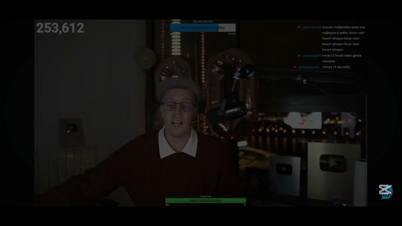 Choda napunio 30 godina i uradio rodjendanski live *radio video 24h kao deda* 🎉🎉🎉