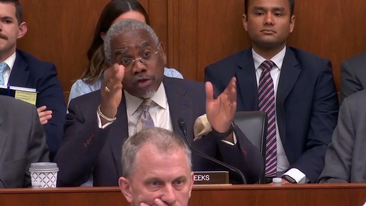 Rep. Meeks Full Q&A in Financial Services Committee hearing ft. Treasury Secretary Scott Bessent
