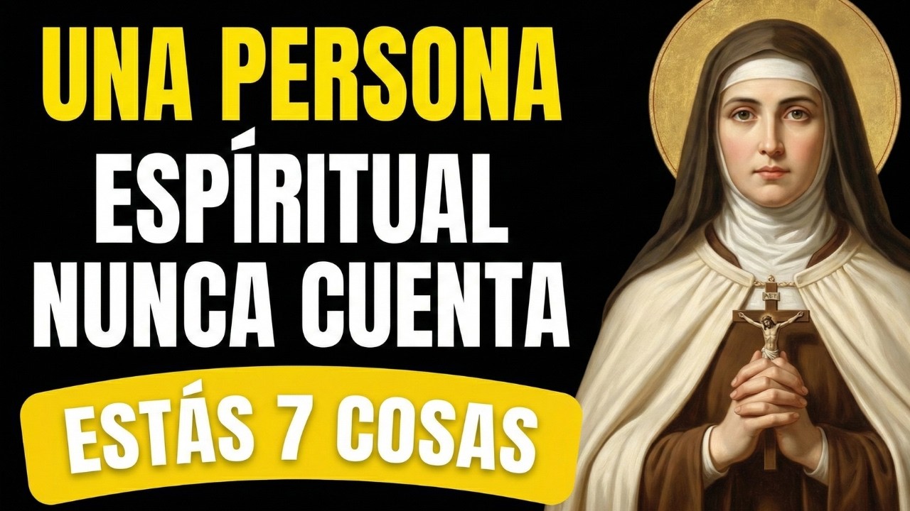 Santa Teresa | LAS 7 COSAS QUE SI ERES UNA PERSONA ESPIRITUAL, NUNCA LAS CUENTAS | Sabiduría Bíblica