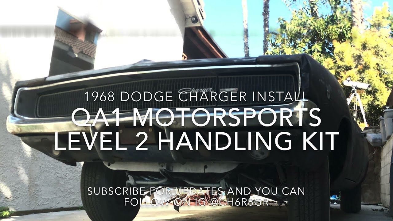 QA1 Level 2 Handling Kit Front Suspension Installation - 1968 Dodge Charger