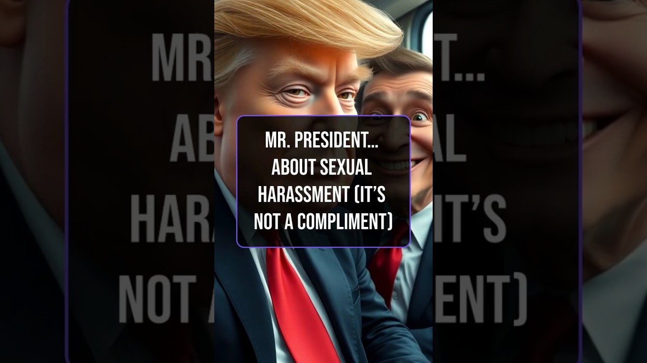 Mr. President…About Sexual Harassment (It’s Not a Compliment)