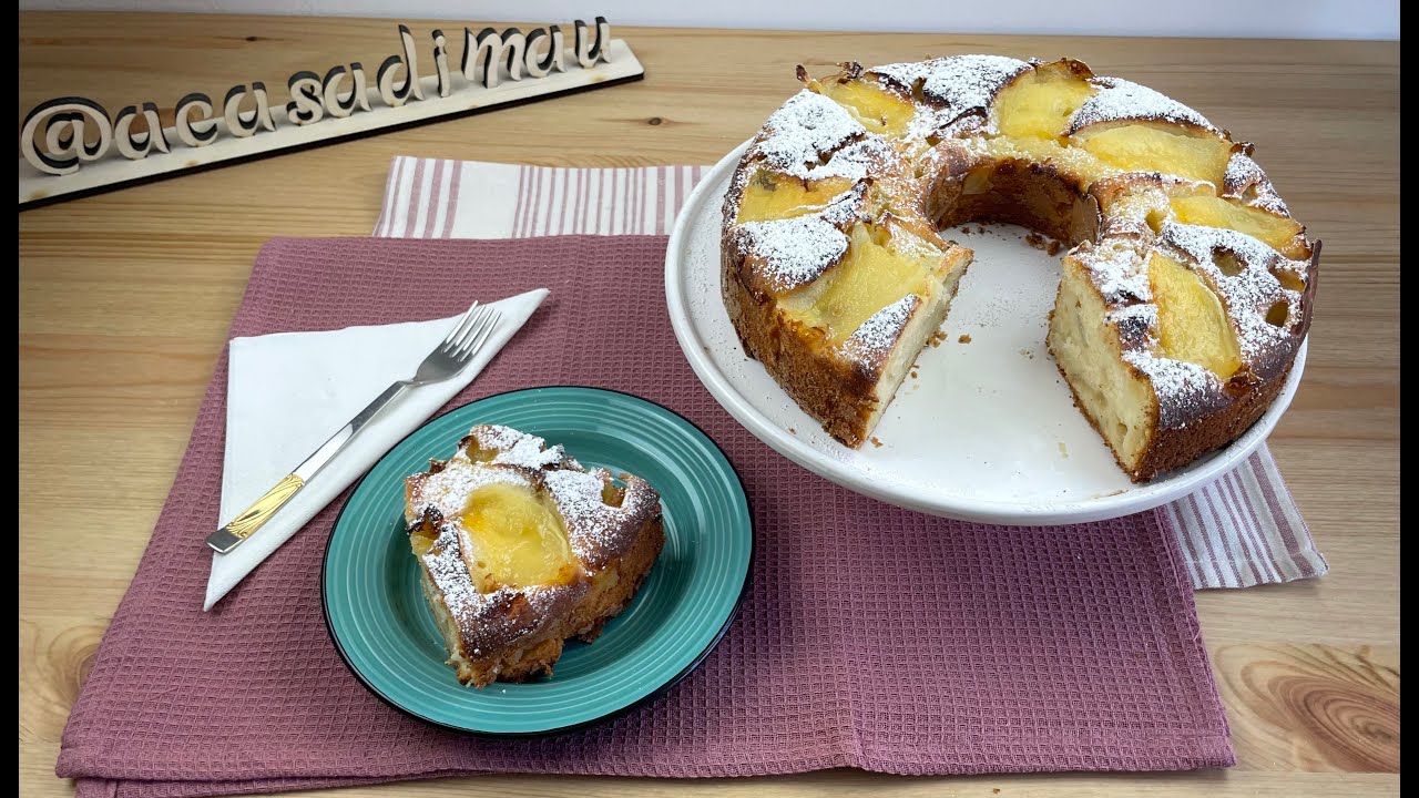 Ciambellone Melone Bianco e Ricotta - Fatto in casa