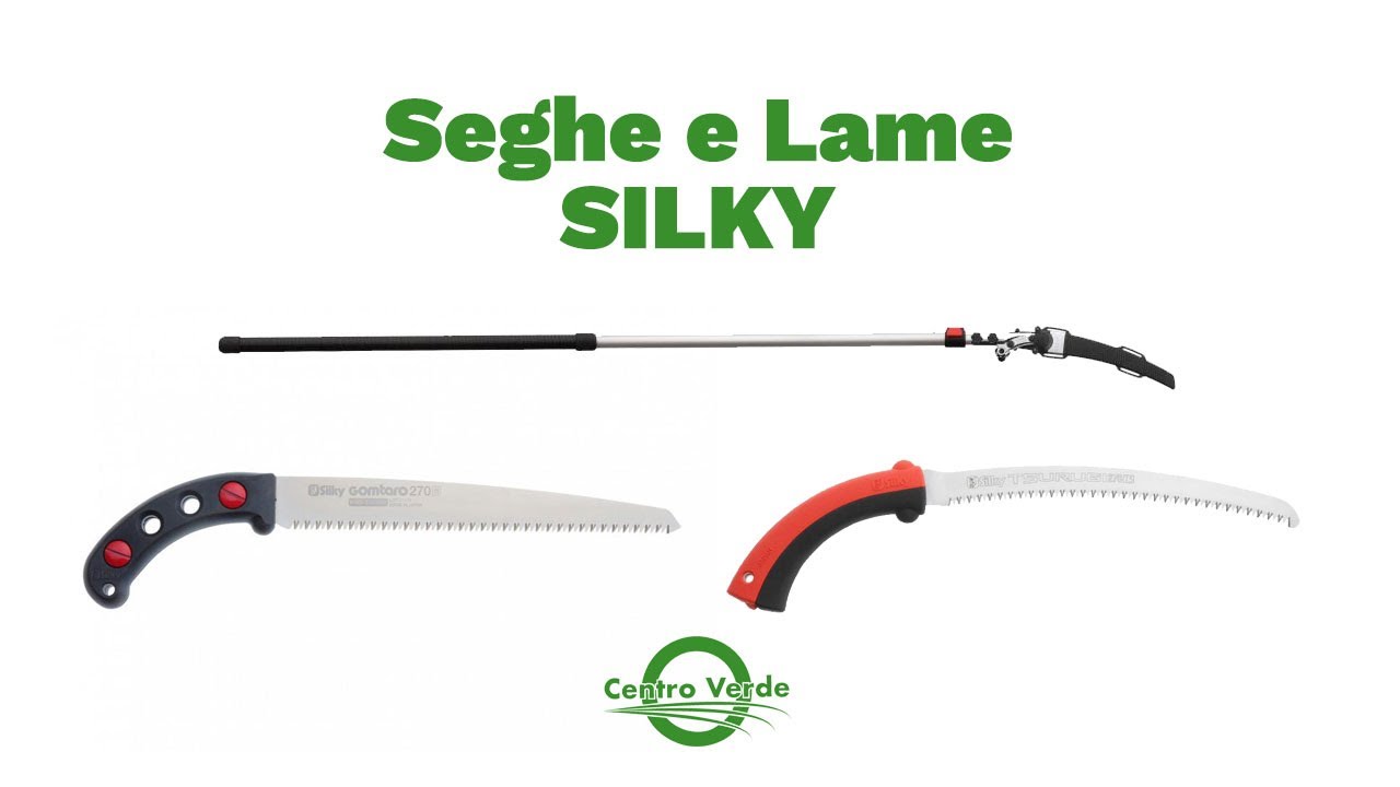 SILKY: Segacci di qualità ineguagliabile