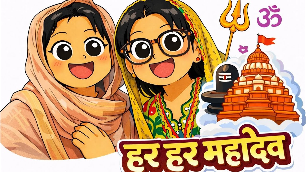 Har Har Mahadev! ❤️🙏🏽 #dailyvlogs #minivlog #simplyduo #funny #vlog #travel 