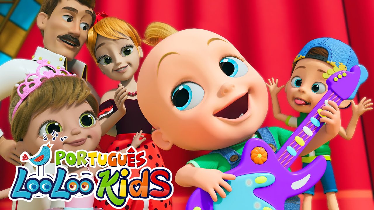 A familia Dos Dedos - Canções Infantis Música infantil | LooLoo Kids Português