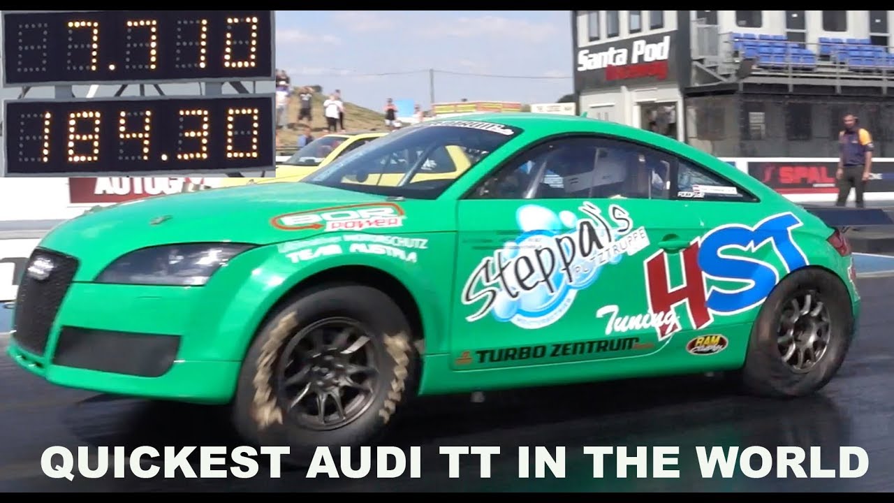 Quickest AUDI TT In The World 1356 hp 1/4 Mile 7.71 @ 184mph