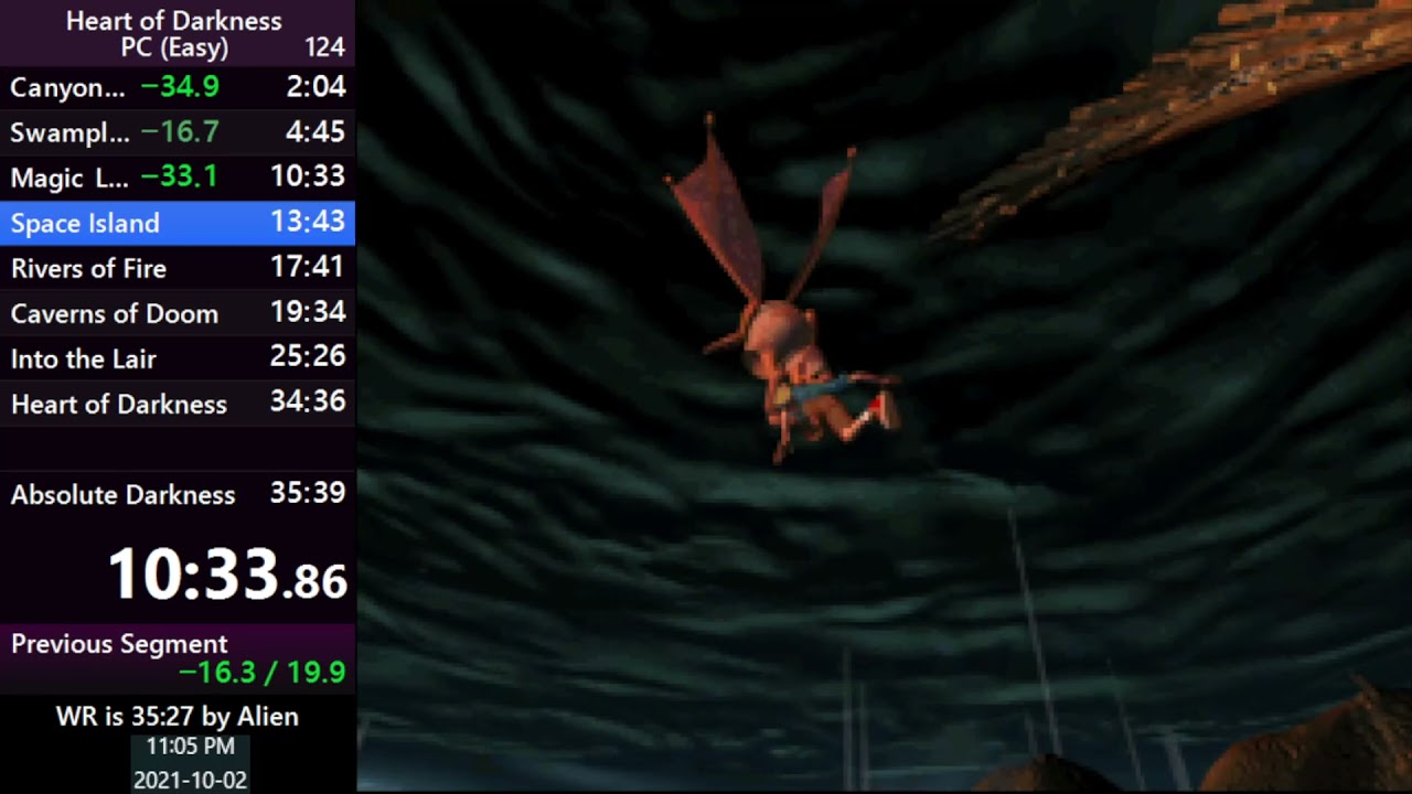[World Record] Heart of Darkness - PC-Easy (33:56)