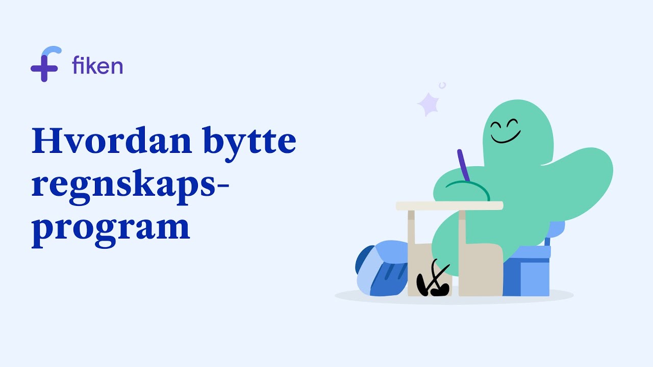 Webinar: Hvordan bytte regnskapsprogram
